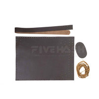 Sacoche de tir à l'arc en cuir pour homme, coutures robustes, ceinture réglable, pratique pour l'extérieur, légère et confortable