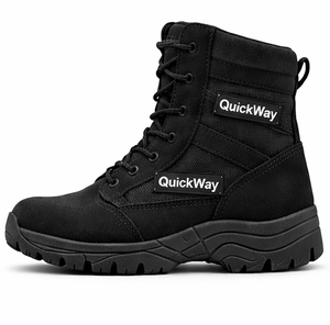 Venta al por Mayor de Botas y Zapatos Tácticos y Ceremoniales Personalizados con Diseño a Medida, Transpirables e Impermeables de Cuero en Pakistán - Product Image 3