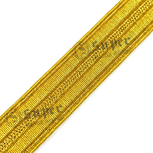 Fil de broderie jacquard vintage personnalisé avec garniture métallique et dentelle tressée pour uniformes de pilote cérémoniels - Fait main de haute qualité - Product Image 6