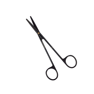 กรรไกรตัดโค้งเมทเซนบาุมคุณภาพสูง สีดำ สำหรับการผ่าตัดที่ต้องการความแม่นยำสูง เหมาะสำหรับการดำเนินการกับเนื้อเยื่อที่บอบบาง - Product Image 3