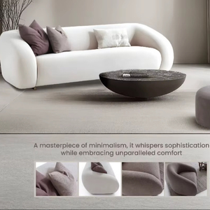 โซฟาผ้ารูปตัวแอล 29 BANGLE โครงไม้ Sal แข็งแรง พร้อมยางลาเท็กซ์ Supersoft และโฟม PU ความหนาแน่นสูง Recron สำหรับห้องนั่งเล่นสไตล์โมเดิร์น - Product Image 1