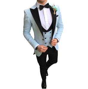 Nouveautés : Costumes 3 Pièces pour Hommes – Tenues de Cérémonie, Mariage, Travail Formel, Pantalon, Veste, Blazer – Vente en Gros, Style Safari, Costume de Marié - Product Image 2