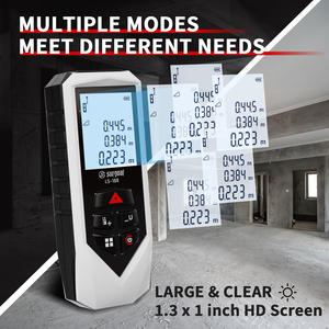 Mini Télémètre Laser 100M de Haute Précision Outil de Mesure Numérique avec Calcul de Surface et de Volume pour Constructeurs et Bricoleurs - Product Image 3