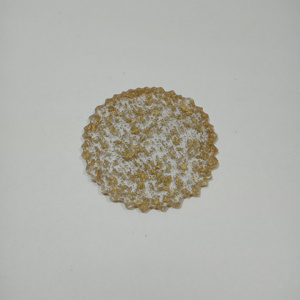 Handmade American Classic Design <b>Epoxy</b> Resin Coaster 4 Inch Customizable Color for Hotel Wedding Party <b>Table</b> Decor Mats Pads - Product Image 1