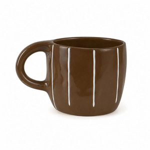 Hermosa Taza de Cerámica Hecha a Mano de 200 ml - Bonito Regalo Estético para el Día de la Madre, Apta para Lavavajillas y Microondas, Personalizable, con Asa - Product Image 1