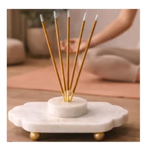เตาเผากำยานทองเหลืองคุณภาพเยี่ยม ดีไซน์ลายนูน สำหรับบูร์กูร์และกำยานอูด - Product Image 2