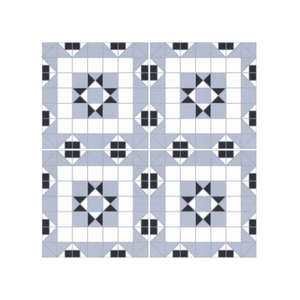 Collection de mosaïques 300x300 mm en céramique et porcelaine pour murs et sols de salle de bain et cuisine, résistantes aux taches, design mosaïque. - Product Image 1