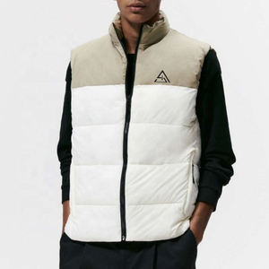 Gilet de travail d'extérieur pour homme, gilet matelassé en coton, épaules tombantes, plusieurs poches, gilet chaud rembourré - Product Image 3