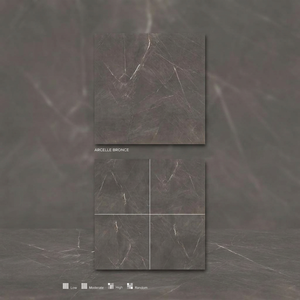 1200x1200 Dalle de marbre de luxe Arcelli Gris 120x120 Carreaux de marbre en porcelaine pour la décoration de la maison Carreaux muraux en céramique 4x4 pieds - Product Image 2