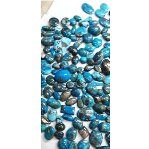 200 piezas de Turquesa Natural de 10mm a 31mm, Cabujón Ovalado, 3000 ct, Lote Iroc Sales, calidad Firoza, Gemas Sueltas, US$136 en total - Product Image 1