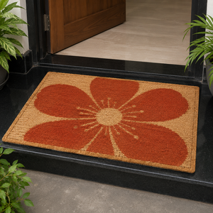 Tapis fait main en jute et polypropylène avec envers en caoutchouc, sans bordure, lavable, antidérapant, sur mesure, 40*60 cm - Product Image 4