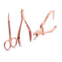 Ensemble de manucure japonais en acier inoxydable de haute qualité, fabriqué à la main, avec emballage personnalisé, outils de beauté