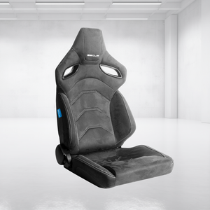 Comfort Uniq Alcantara Gaming <b>Seat</b> High Density <b>Foam</b> Reclining E-Sports Racing Chair With Lumbar Cushion Support - Product Image 1