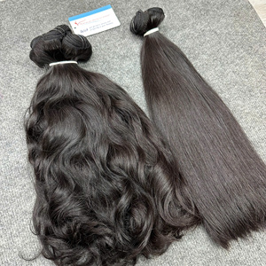 Extensions de cheveux 100% vietnamiens, cheveux vierges non traités, tissage de cheveux humains véritables, grands fournisseurs de cheveux vietnamiens. - Product Image 1