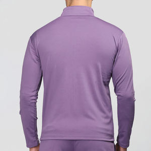 Veste de sport pour homme de qualité supérieure, respirante, extensible, avec logo personnalisé, fermeture éclair, séchage rapide, légère et sportive - Product Image 2