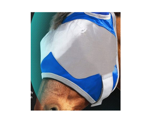 Horse Fly Breathable Protection Cover Premium Mesh Face Shield for Horses with UV Resistant <b>Eye</b> and Ear Coverage for Daily Use - Product Image 2