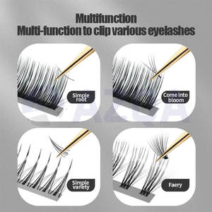 Juego de Pinzas de Precisión de Acero Inoxidable Chapadas en Oro al por Mayor, con Múltiples Puntas, para Extensión de Pestañas, Manualidades, Belleza y Uso Recreativo - Product Image 5