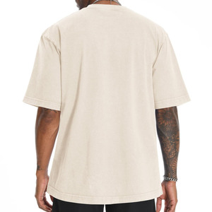 Camiseta con Lavado Ácido de Bajo MOQ, Suministro Directo de Fábrica, Mejor Diseño, Nuevo Color Diferente, Estilo Urbano, Logotipo Personalizado - Product Image 2