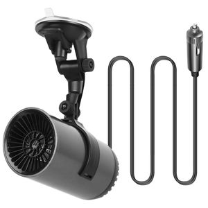 Calentador de Coche Portátil de 12V 150W, Ventilador 2 en 1 con Función de Calefacción y Refrigeración, Cable de 1.5m y Desempañador Giratorio - Product Image 1