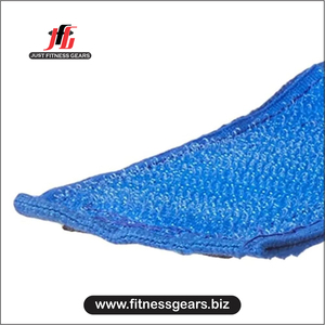สายรัดข้อมือ JUST FITNESS GEARS ผลิตจากโพลีเอสเตอร์และผ้าฝ้าย ปิดด้วยแถบตีนตุ๊กแก สำหรับการฝึกคิกบ็อกซิ่ง  รับสกรีนโลโก้ตามสั่ง รุ่น JFG-HW--2158 - Product Image 4