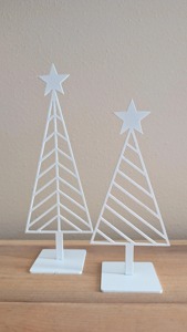 Reusable White <b>Tree</b> Showpiece Christmas <b>Tree</b> Shape Perfect for Scandinavian and Modern Interior Styling Purpose From India - Product Image 2