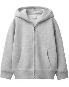 Custom Men's 100% Cotton <b>Zip</b> Up Hoodie Full Zipper <b>Hooded</b> Sweatshirt Casual Streetwear Custom Logo OEM ODM Wholesale - Product Image 1