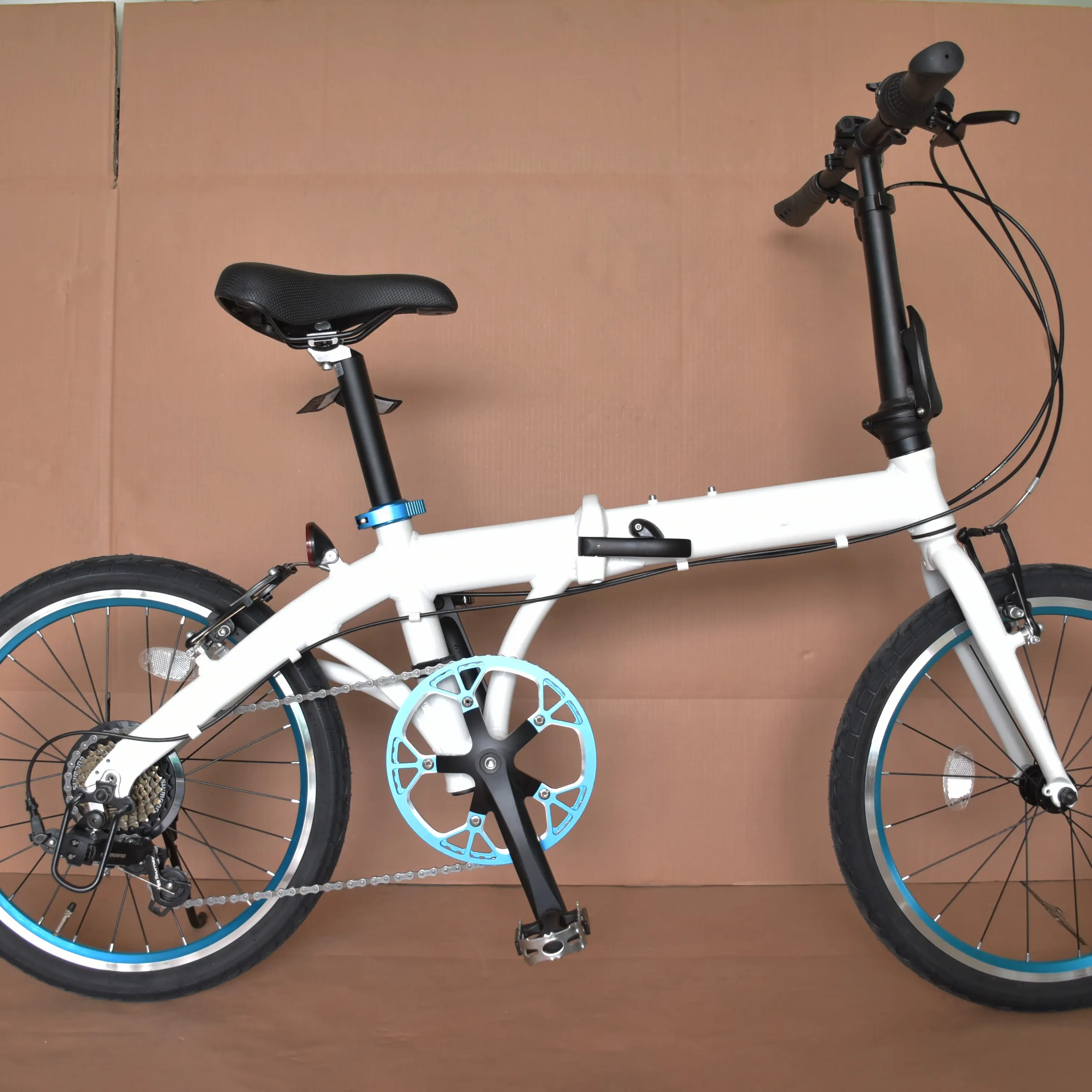 custom Aluminum alloy 6061 20 inch foldable mini bicycle 7 speed for adult folding cycle bike