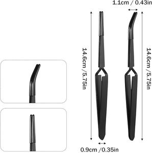 Instrumentos Dentales Manuales de Acero y Metal, Pinzas para Brackets de Adhesión Directa con Alineador y Posicionador, Equipo Dental con Certificación CE - Product Image 2