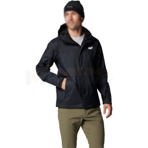 Veste de pluie chaude d'hiver de haute qualité pour hommes, veste de pluie au design personnalisé OEM - Product Image 3