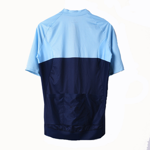 Maillot de cyclisme d'été personnalisé imprimé par transfert thermique, extensible, séchage rapide, fermeture éclair intégrale, manches courtes, Spandex/Polyester, pour équipe - Product Image 3