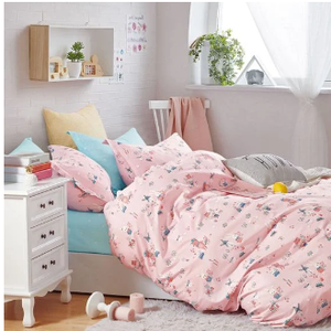 100% moderne bambou 1 pièce toutes saisons motif Animal refroidissement réversible écologique respirant soie remplissage tissé ensemble de literie - Product Image 4