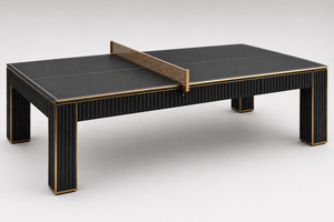 Classico Grand Edition Contemporary Convertible <b>Pool</b> Table | Premium Marble Finish with Table Tennis Attachment - Product Image 3