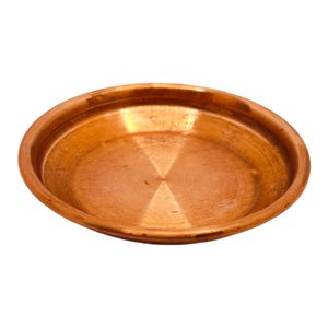 Traditional Handcrafted Swasthika Brass Puja Pooja Thali Arati Arathi Arthi Arti Arathi Bartan Thambulam Plate <b>Set</b> - Product Image 2