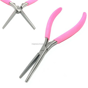 Pinzas al por mayor para extensiones de cabello de punta plana | Pinzas para extensiones de cabello con cinta adhesiva personalizadas por ZETOMED PRO - Product Image 1