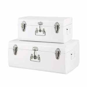 Baúl de Almacenamiento de Hierro de Primera Calidad, el Más Vendido, con Diseño Recubierto en Verde, Resistente al Agua, Baúl Metálico Duradero con Tapa y Cerradura - Product Image 5