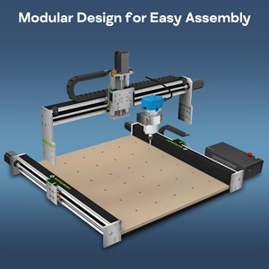 3060-Evo Max, guías lineales de acero dobles para el eje XYZ, totalmente metálicas, con router de corte de 800W, ideal para cortar aluminio - Product Image 2