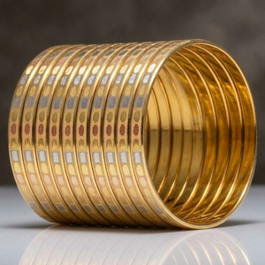 กำไลข้อมือ ORO-Z รุ่นโมเดิร์น ชุบสีสามเฉด คุณภาพสูง สไตล์ชาติพันธุ์ สำหรับงานปาร์ตี้ ดีไซน์หรูหรา ประดับเพชร ตัดลายสวยงาม เครื่องประดับแฟชั่นสำหรับผู้หญิง - Product Image 3