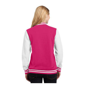 Chaqueta universitaria de béisbol estilo americano para mujer, para invierno, talla grande - Product Image 5