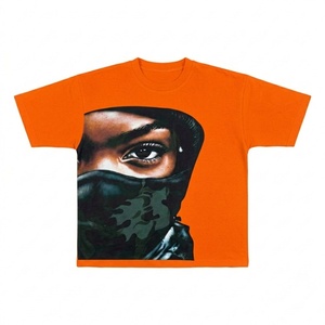 Camiseta OEM 100% Algodón 230g Lavada DTG Oversize para Hombre, Estilo Vintage con Lavado Ácido, Fabricantes de Ropa Personalizada - Product Image 1