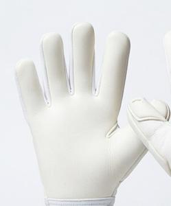 Subhay Football Goalkeeper Gloves Full Finger White Red Silicone Palm Non Slip Adjustable Wrist <b>Strap</b> Unisex Sports - Product Image 2