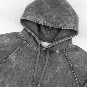 Sudadera con Capucha Oversize Ultimate Source, Personalizada con Serigrafía, Lavada con Ácido, para Desarrollo de Marca de Ropa Urbana - Product Image 2