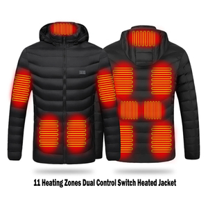 2026 Best Washable Safety Smart Heated Jacket with <b>USB</b>-C Charging and CE FCC Carbon Fiber <b>Heating</b> - Product Image 5