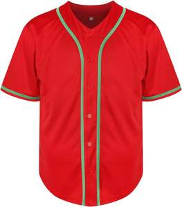 Reasonable Price Low MOQ Crew Neck Baseball Jersey Teamwear Uniform High Quality Sportswear Baseball Jersey For Men - Product Image 1