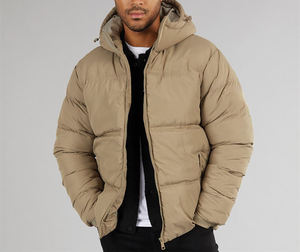 Veste matelassée réversible décontractée pour homme, couleur olive, écologique, nouvelle collection Luciva Industry, fermeture éclair formelle, haute qualité, couleurs personnalisées - Product Image 3