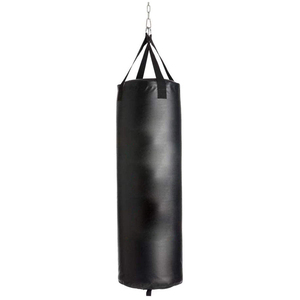 Sac de boxe robuste en similicuir avec remplissage de sable pour l'entraînement de boxe des adultes - Product Image 2