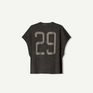 Camiseta de Trabajo para Hombre, 200 Gramos, 100% Algodón Puro, Color Sólido, Impresión de Logotipo Personalizada por Sublimación, Venta al Por Mayor - Product Image 3