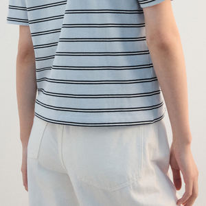 Diseño Sencillo a Precio Económico, Diseño de Alta Calidad con Logotipo Personalizado, Diseño de Cuello Redondo de Manga Corta con Corte Holgado - Product Image 5