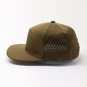 Casquette de sport ajustée en maille, casquette trucker fermée à l'arrière, casquettes de baseball brodées, casquettes ajustées avec logo personnalisé - Product Image 6