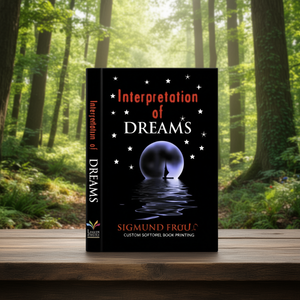 Interpretation of Dreams by Author Sigmund Freud <b>Paperback</b> Custom Softcover <b>Book</b> Printing - Product Image 3
