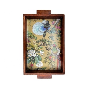 Antique Rectangle Wooden Dinner Serving Tray Custom Size Handmade Painted Wood Crafts for <b>Wall</b> <b>Signs</b> & Wooden Boxes - Product Image 3